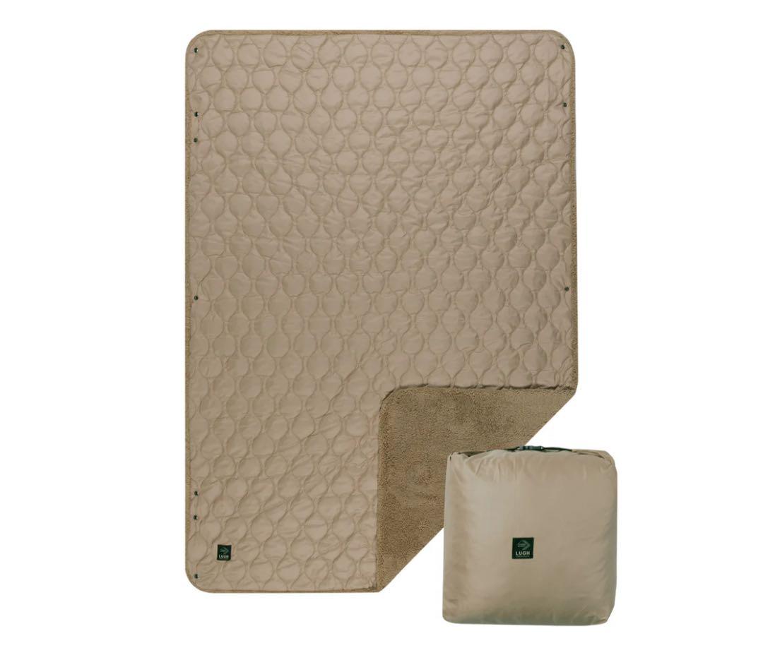 LUGH 魔法瓶ブランケットLサイズ (6層/ グラフェン) ウォルナット