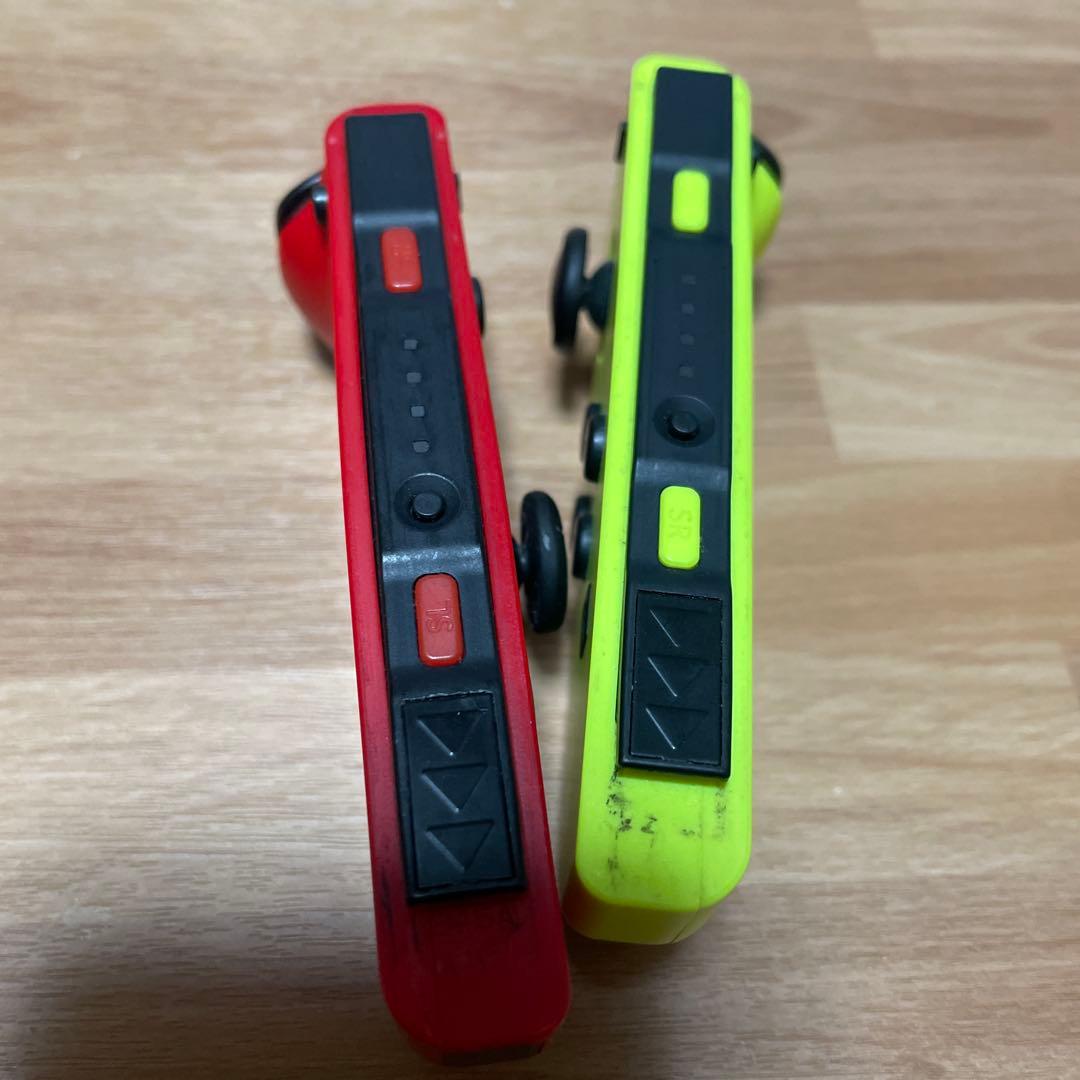 ジャンク品 Nintendo Switch Joy-Con 赤と黄色 - メルカリ