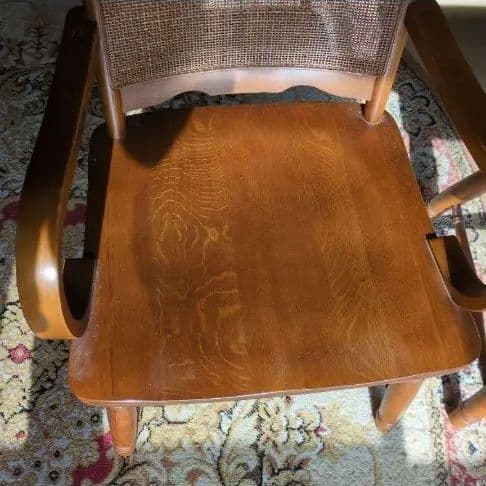 ②値下げ 早いもの勝ち★柏木工 ダイニングチェア 昭和 レトロ リビングチェア