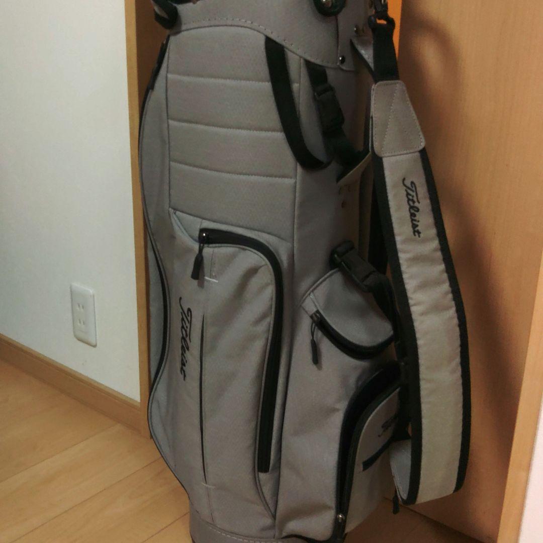 Titleist グレー キャディバッグ　軽量モデルCB051 希少品