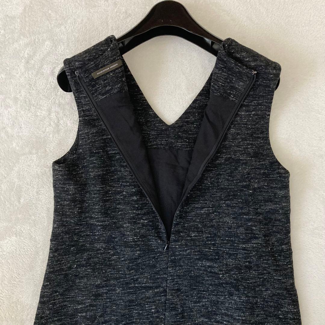 MACKINTOSH LONDON ツィードジャンバースカート　38