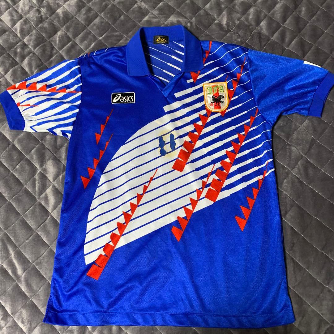 激レア❗️サッカー日本代表ユニフォーム 94年 ドーハの悲劇 - メルカリ