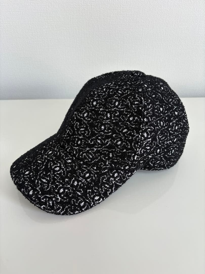 2025 ココビーチ chanel シャネル キャップ 帽子 総柄 ココマーク