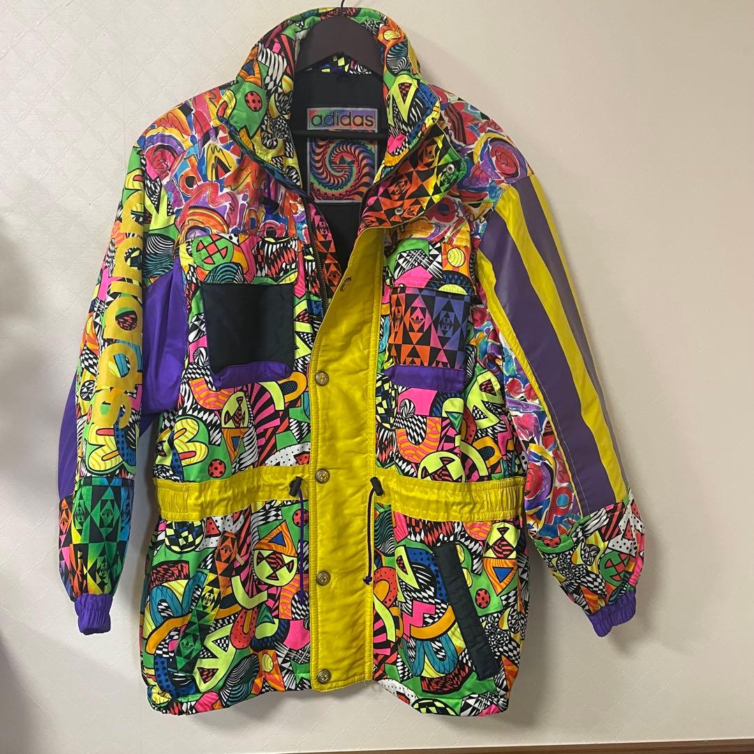 激レア80s adidas デサント期ナイロンジャケット ski jacket