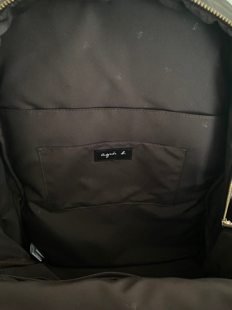 専用⭐︎アニエスベー【人気】ダークブラウン リュック・バックパック ピンクポーチ付