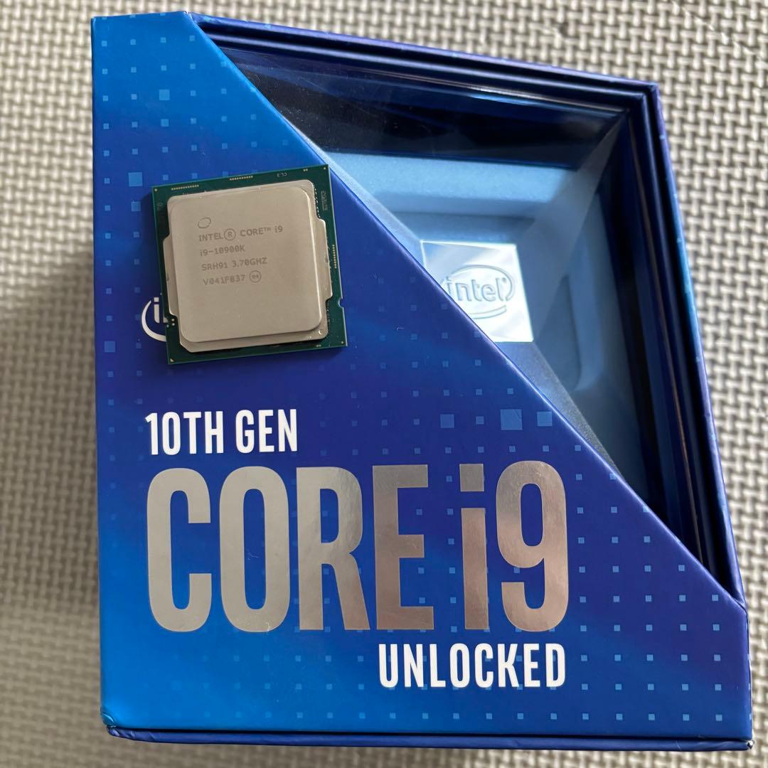 Intel Core i9-10900K 動作確認済