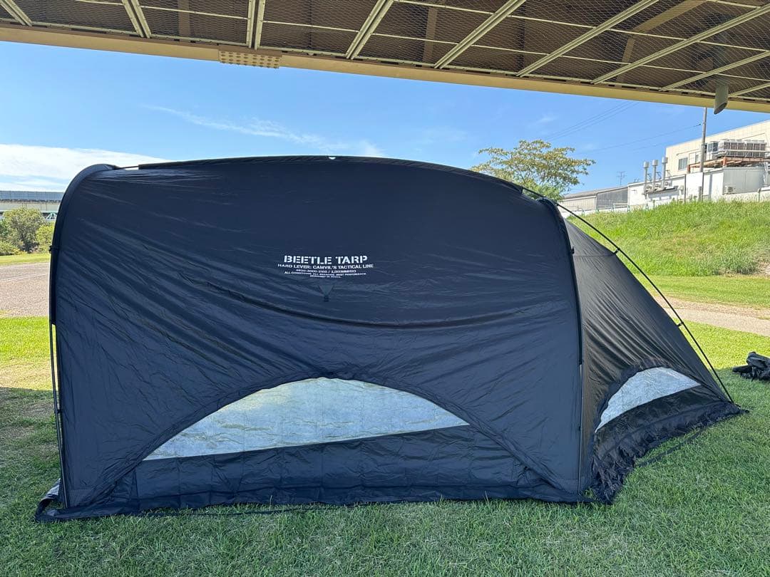 CAMBIL ケムビル ビートルタープ TPUウインドウ付 ブラック