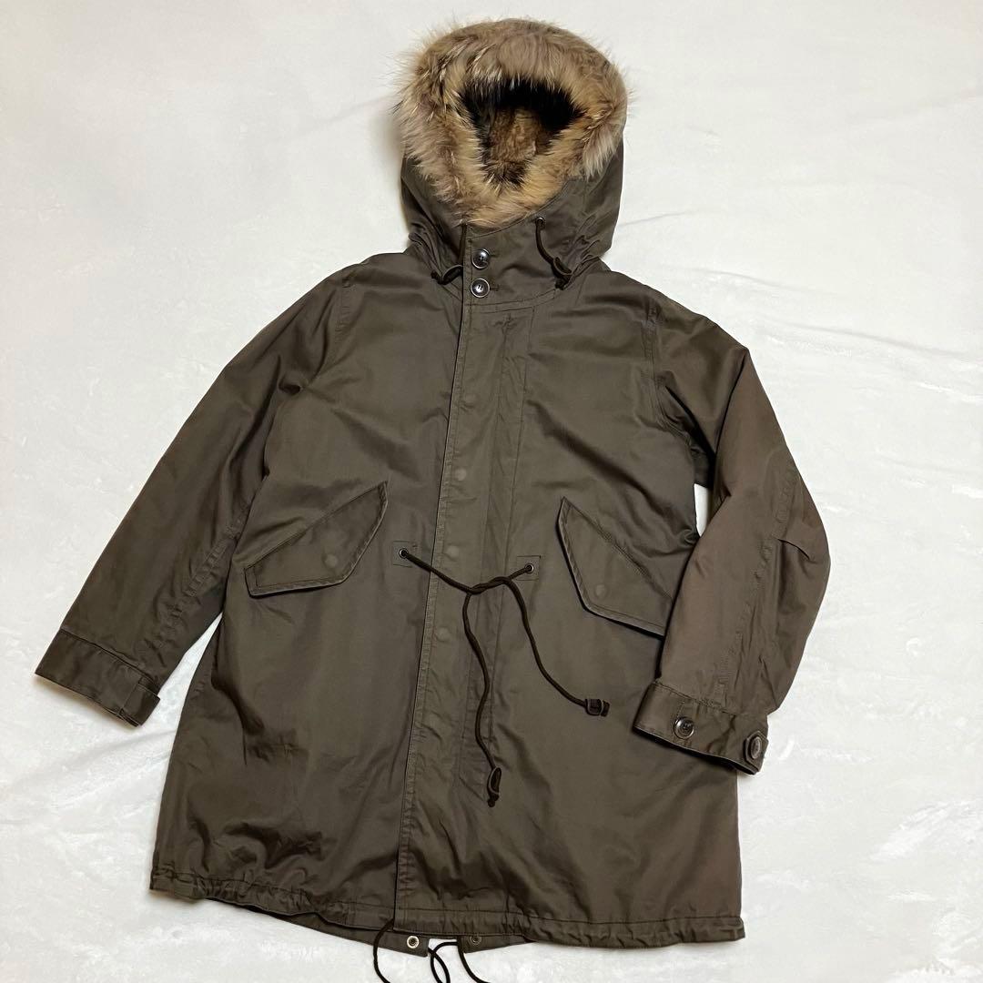 BEATING HEART モッズコート リアルファー ライナー付き 2way