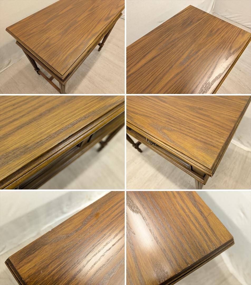 サイドテーブル　デスク　机　コンソールデスク　キャビネット　飾り棚　テーブル