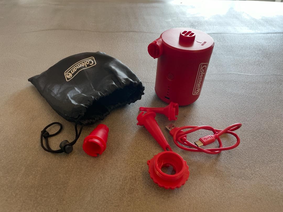 【2個セット&ポンプ付き】コールマンインフレターマットハイピークダブル