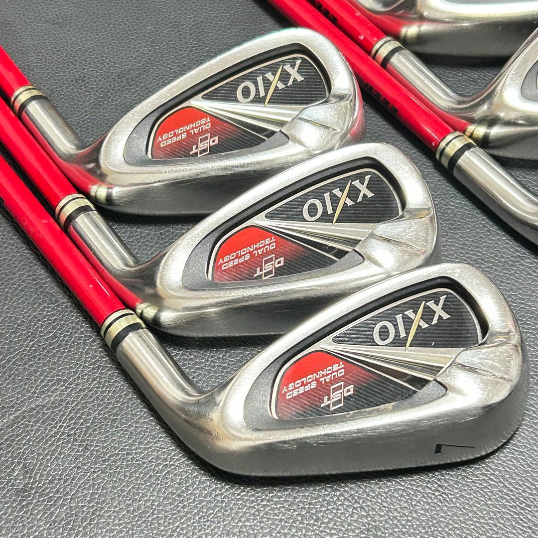 ゼクシオ8 アイアンセット 6本 レッド MP-800 SR