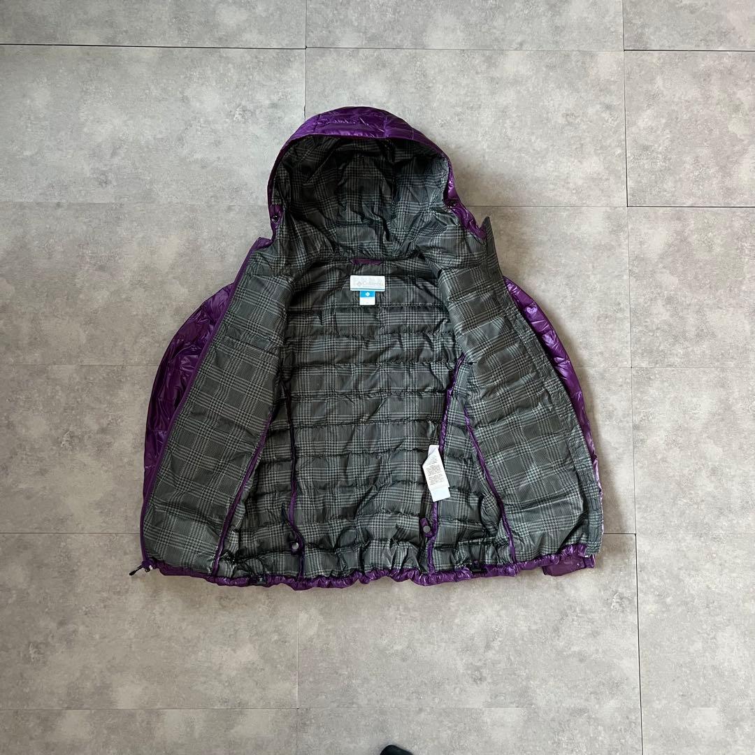 大人気❗️】極暖！columbia マウンテンパーカー ダウン パープル M