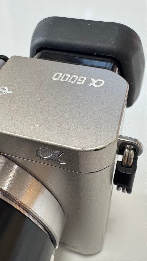 SONY α6000 ミラーレス一眼カメラ 35言語