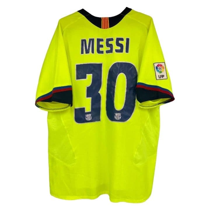 05-06 バルセロナ メッシ NIKEオフィシャル 当時物ユニフォーム - メルカリ