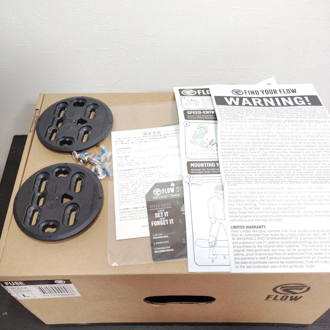 FLOW FUSE ビンディング ブラック L