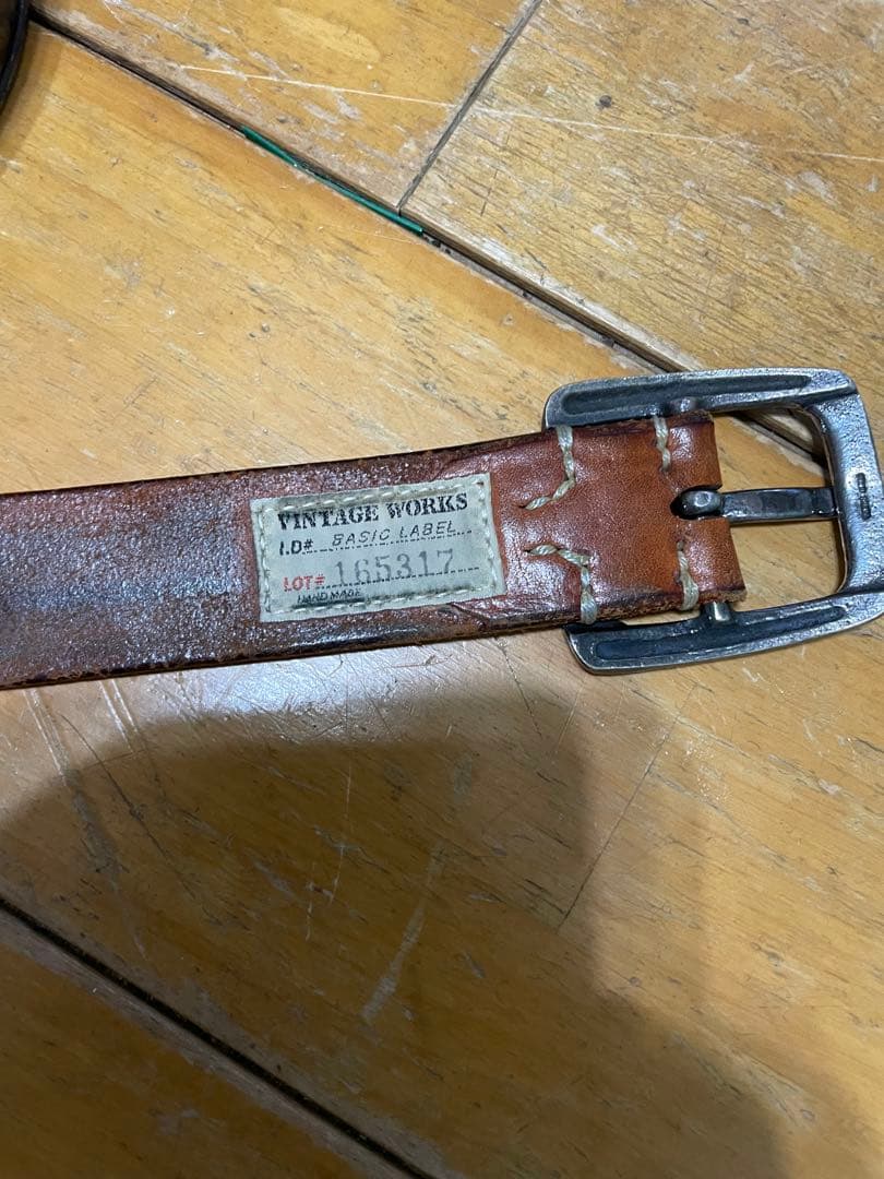 AVIREX ヴィンテージレザー ベルト　AVEX5536 33/84