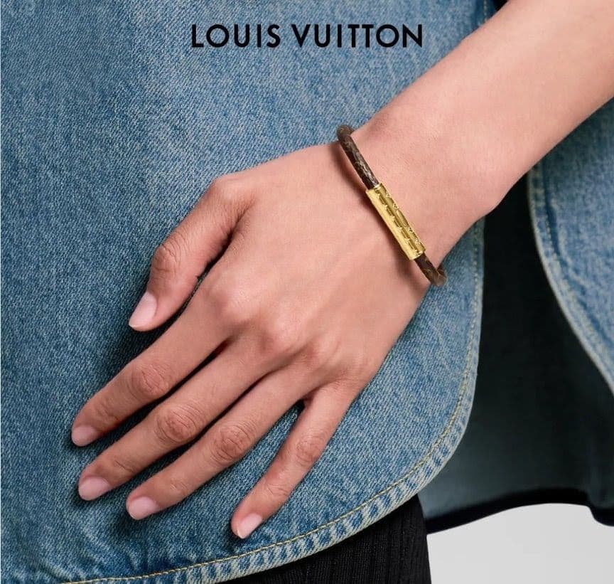 LOUIS VUITTON ブレスレット モノグラム 正規店購入 キャンバス