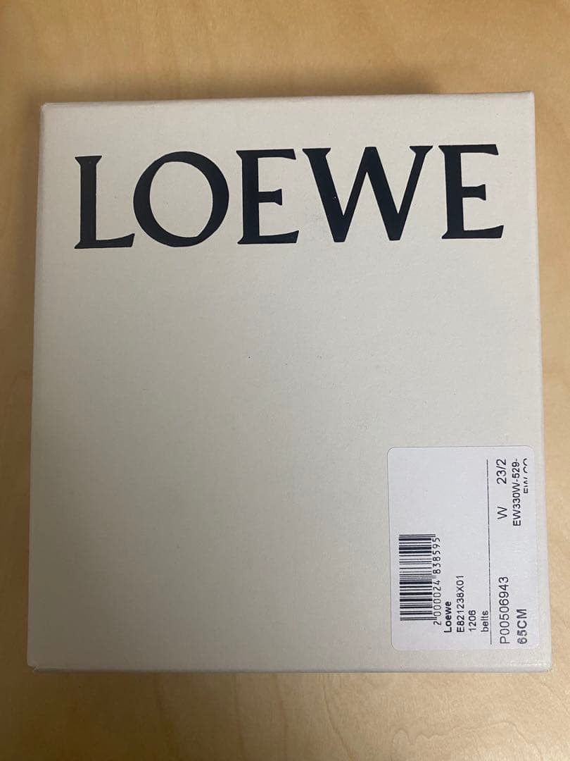 a LOEWE Lモノグラムバックルベルト