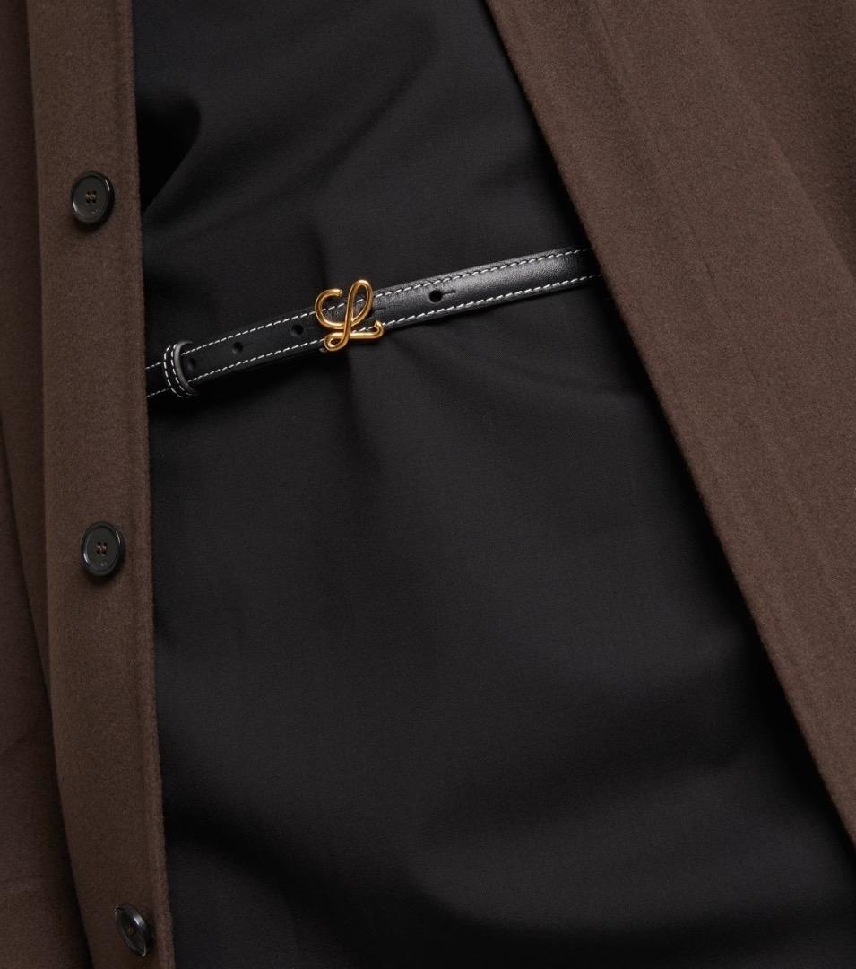 a LOEWE Lモノグラムバックルベルト