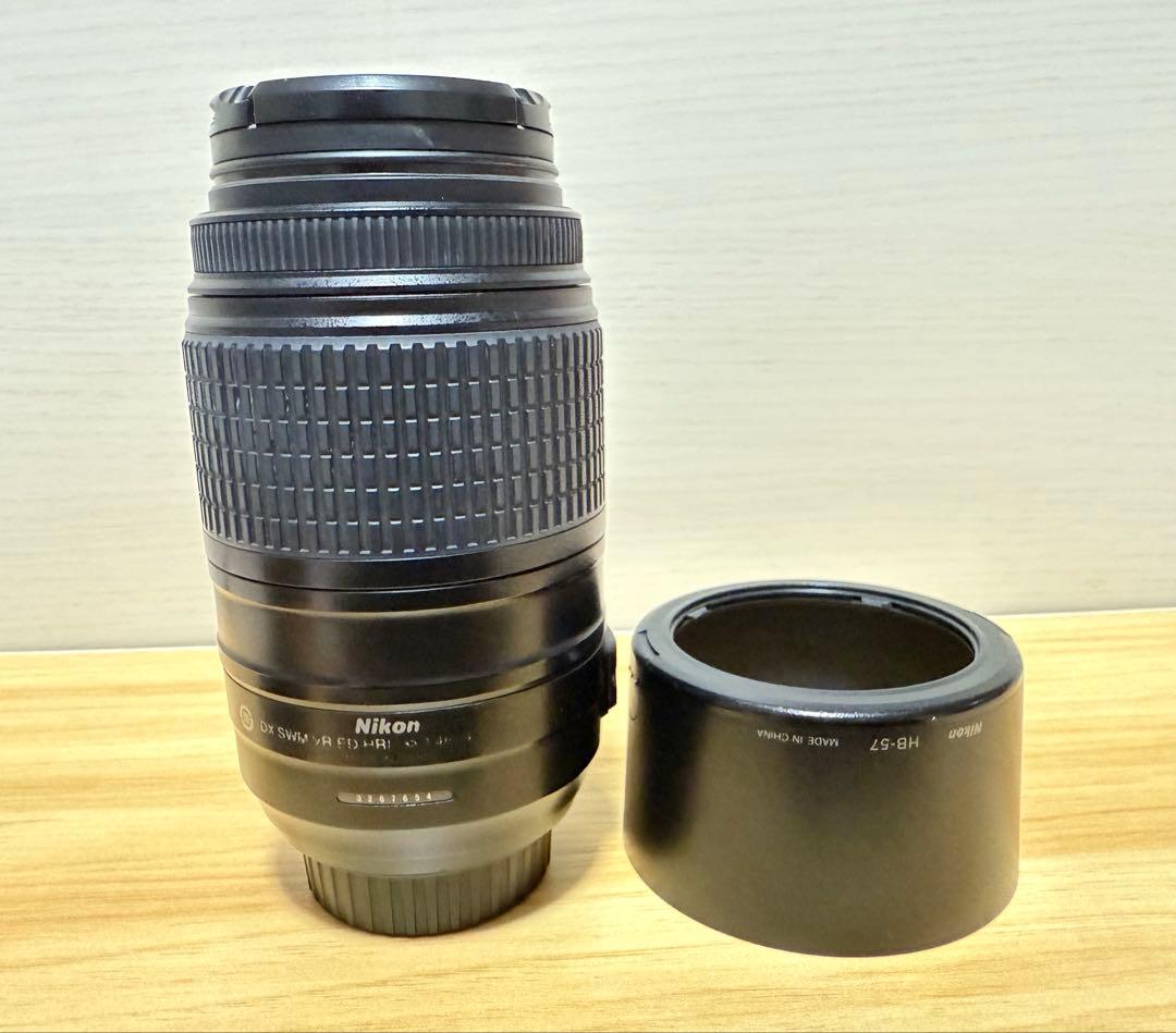 [動作良好]Nikon ニコン DX 55-300mm VR 望遠ズームレンズ