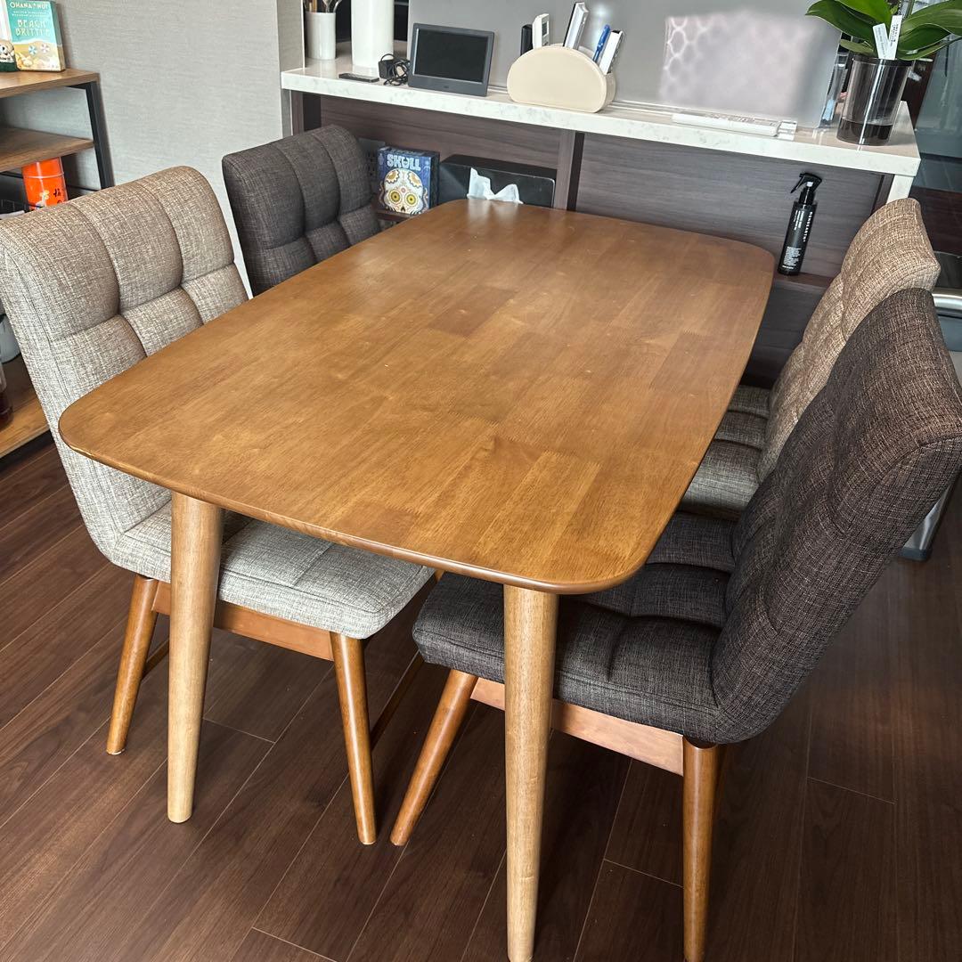 【特価】木製ダイニングテーブル　※送料込み