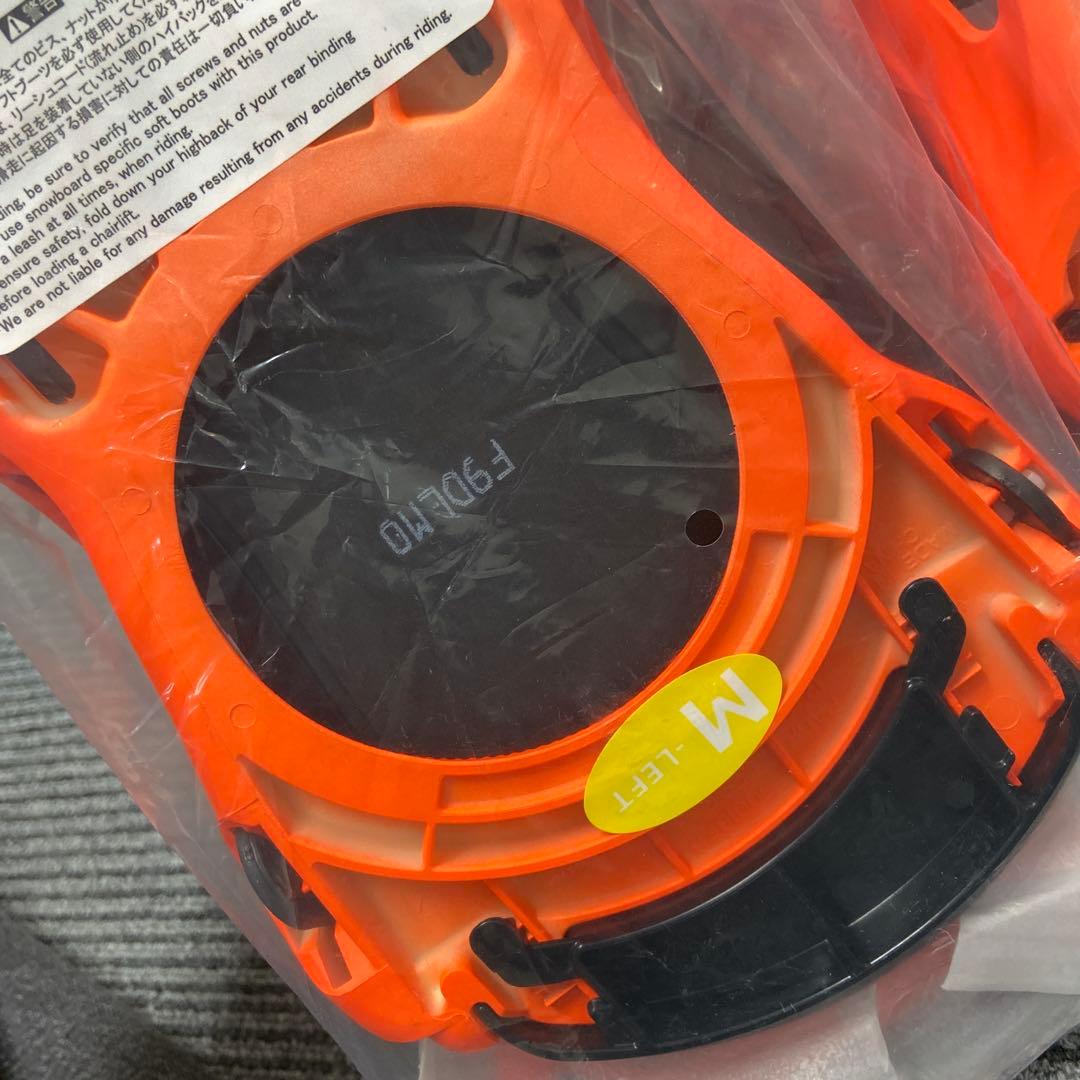 新品・未使用⭐️FLUX DSW ビンディング ネオンオレンジ　M