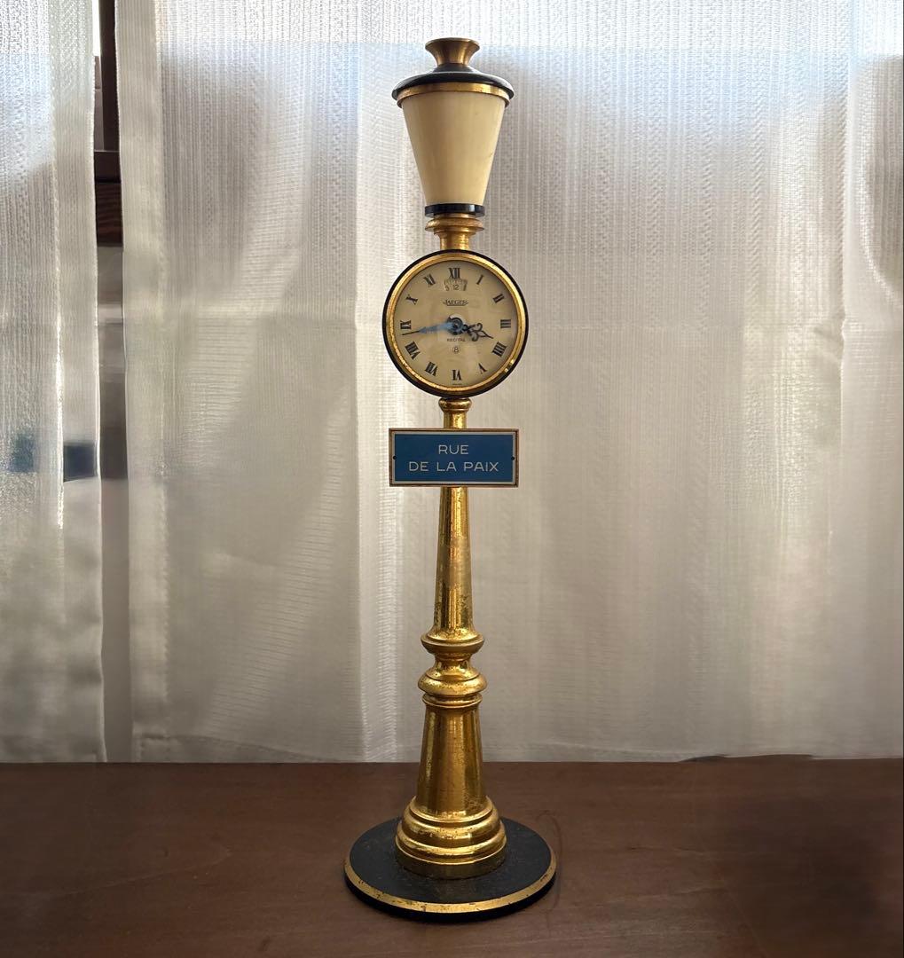 ジャガー ルクルト アンティーク 置時計 RUE DE LA PAIX 街灯 - メルカリ