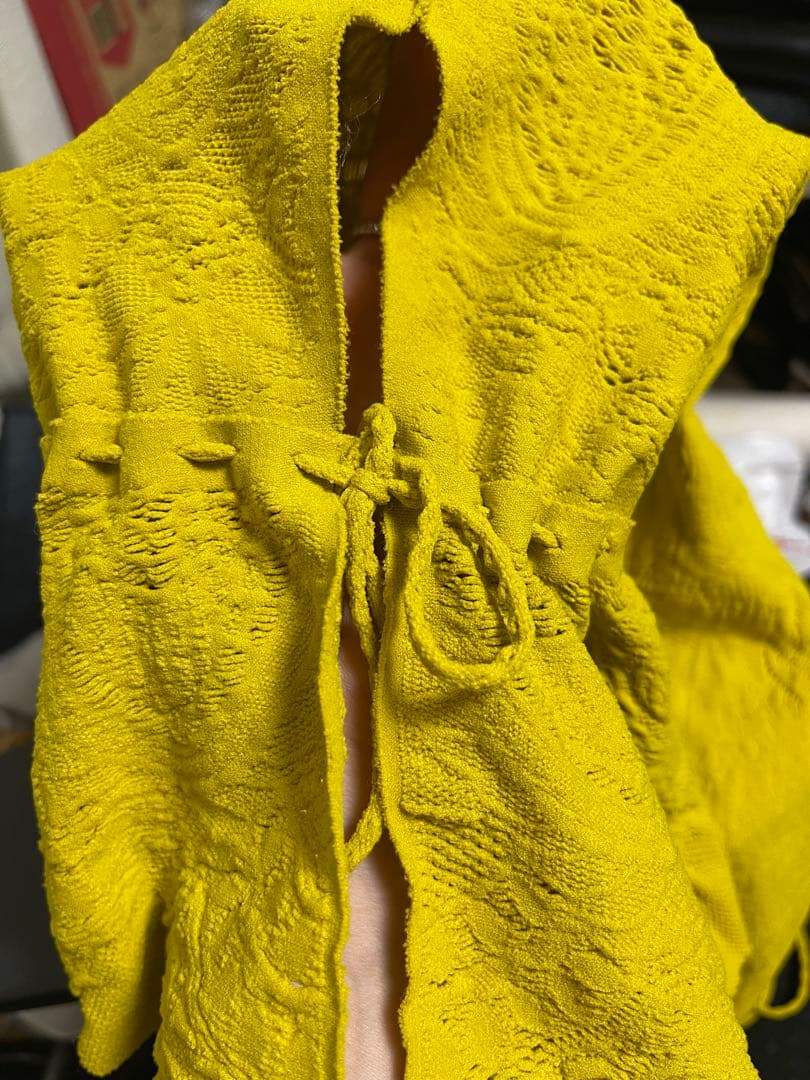  DANCE イエロー チャコット ノーソーイング S〜M