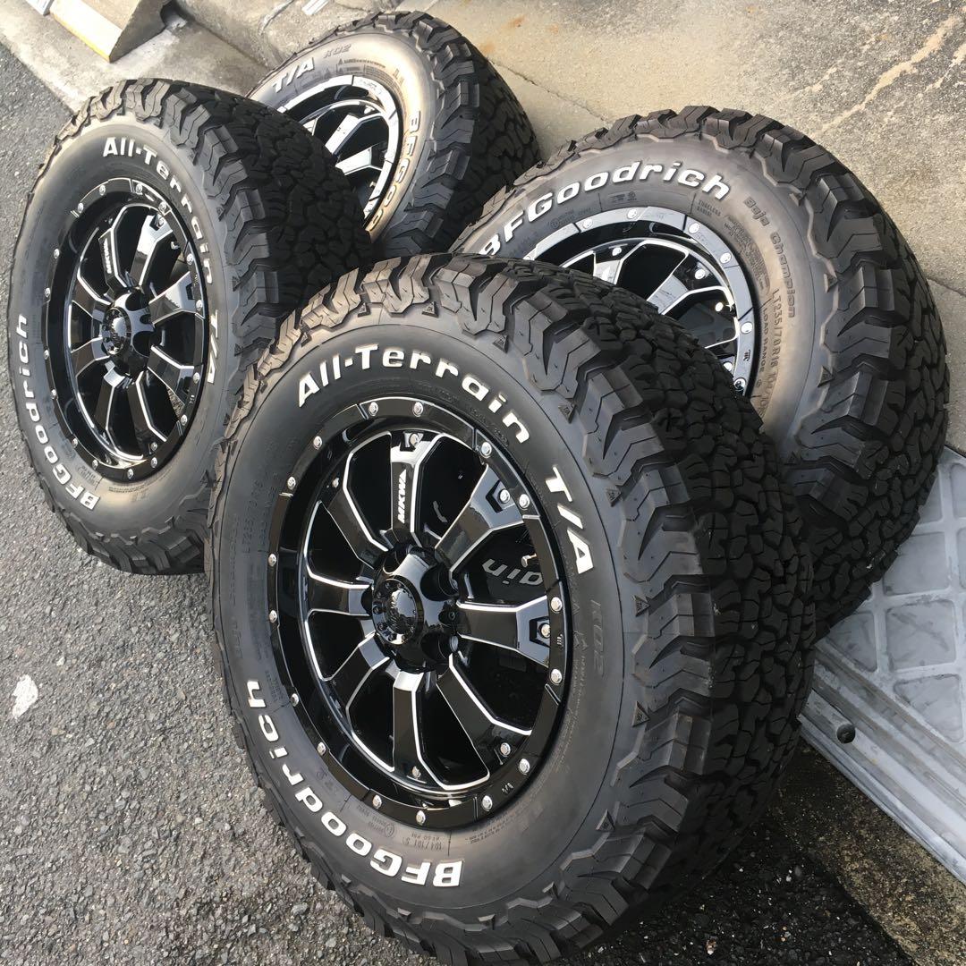 美品 デリカD5 MKW MK-46 7J5穴 グッドリッチ 235/70-16 - メルカリ