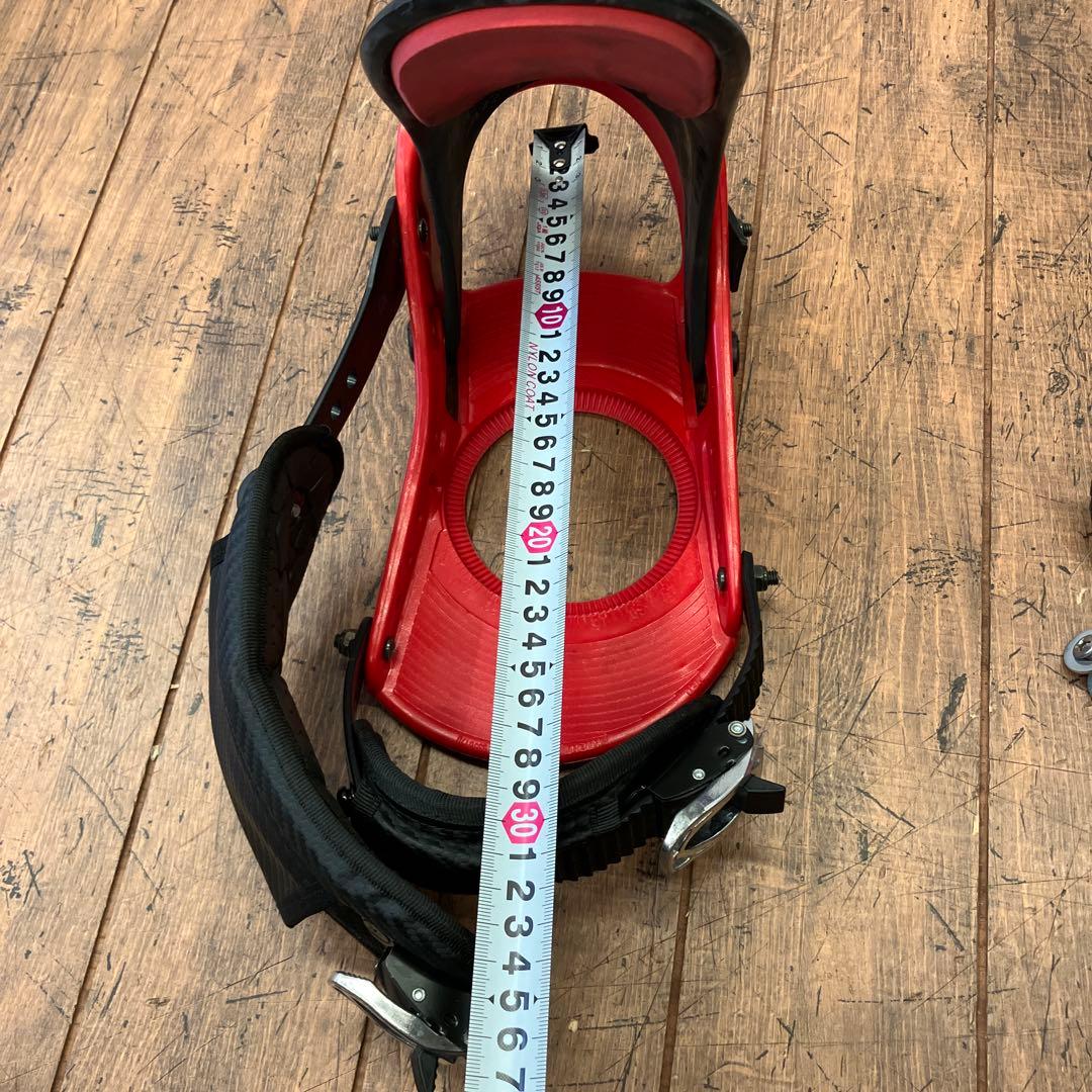 バートン BURTON バインティング スノーボード ビンディング 赤黒