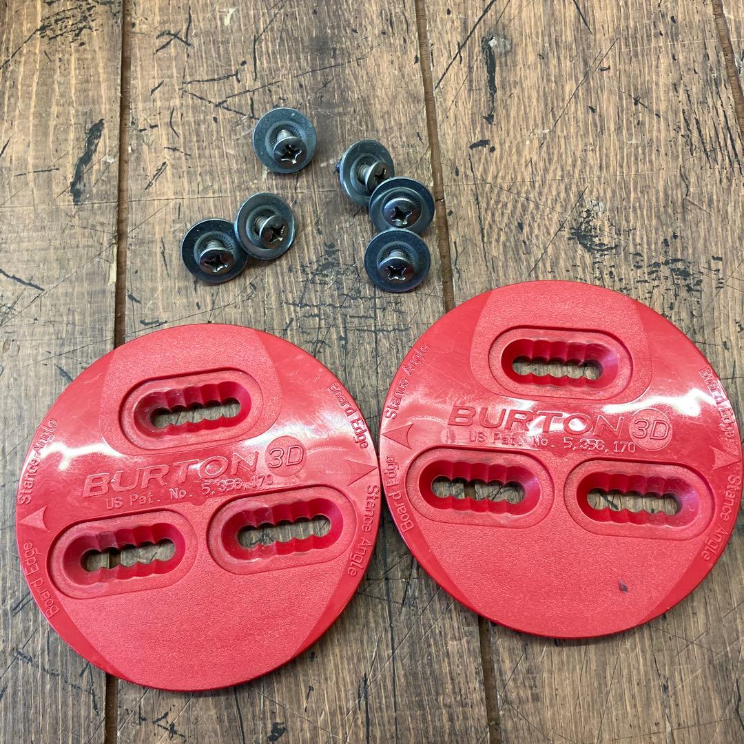 バートン BURTON バインティング スノーボード ビンディング 赤黒