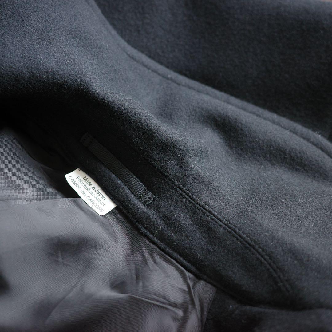 コムデギャルソンオムプリュス 24FW ビーバー素材ロングコート M