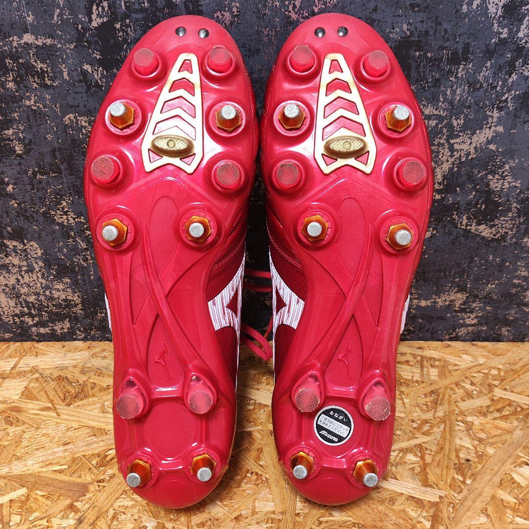 【美品】モレリア ネオ 4 β japan mix レッド 27.5cm