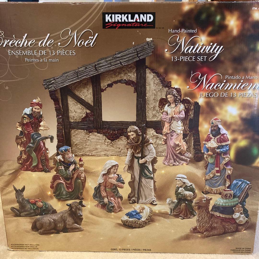 キリスト降誕セット 置物 プレゼピオ KIRKLAND - メルカリ