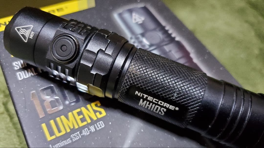 NITECORE MH10S ナイトコア フラッシュライト LED 中古