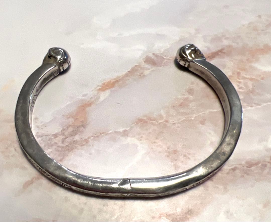 Chan Luu チャンルー Sterling バングル スカル 骸骨 希少