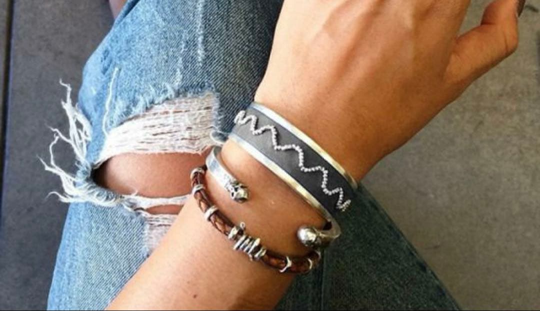 Chan Luu チャンルー Sterling バングル スカル 骸骨 希少