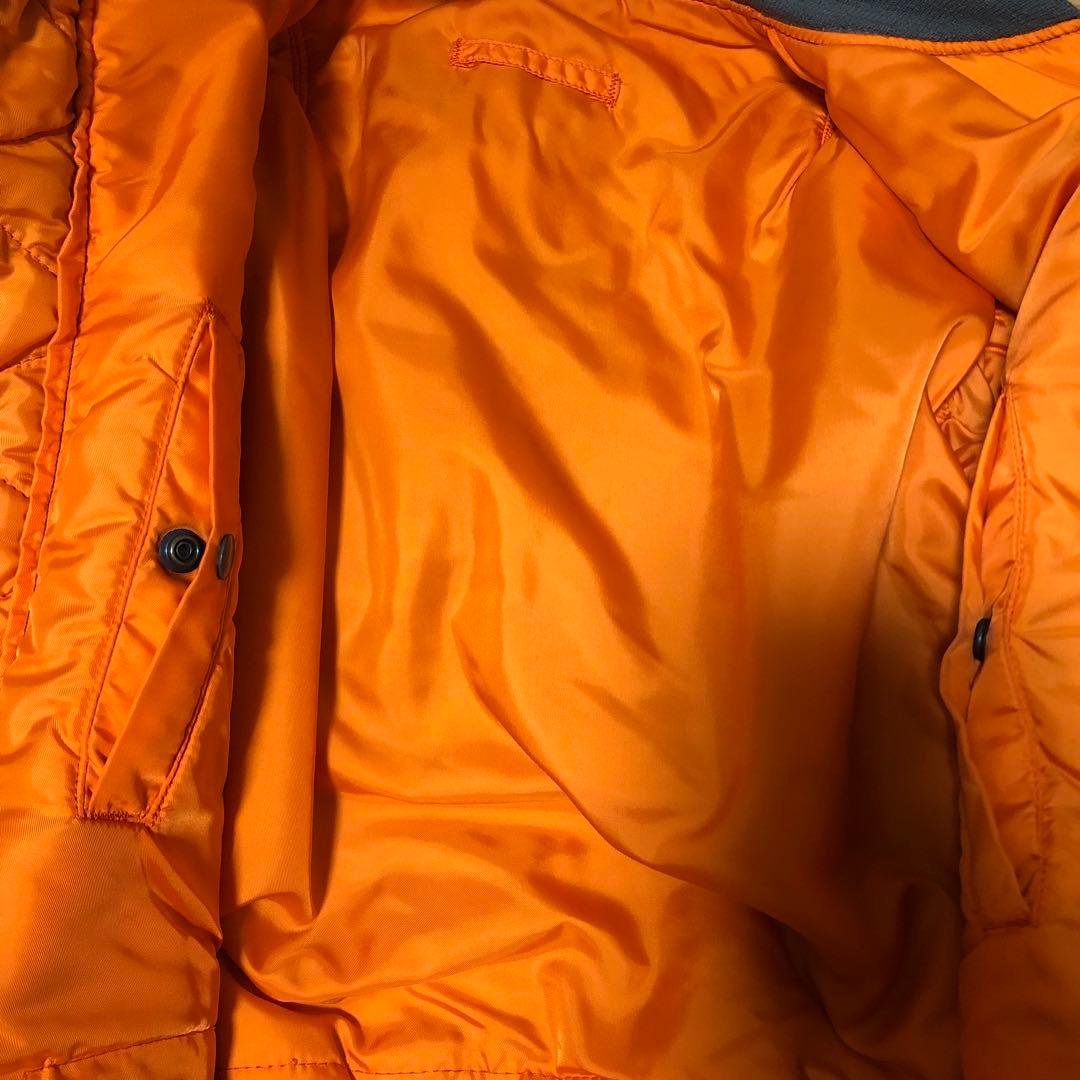 USA製 ALPHA MA-1 USAF ホワイトテープ フライトジャケット S