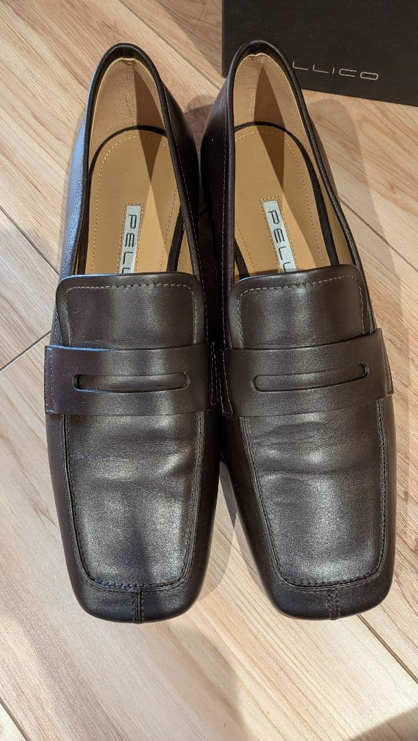 PELLICO ローファー（38） ダークブラウン