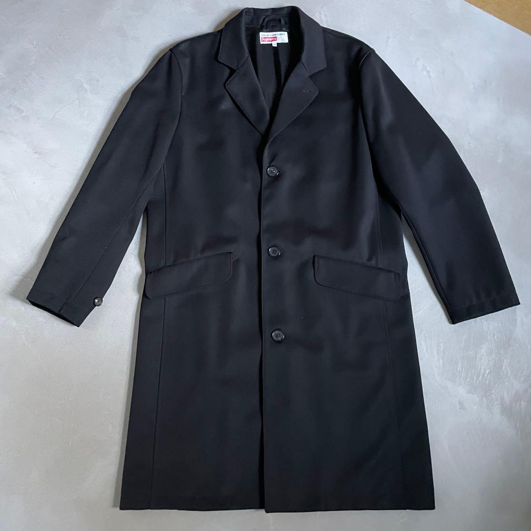 supreme comme des garcons SHIRT コート logo