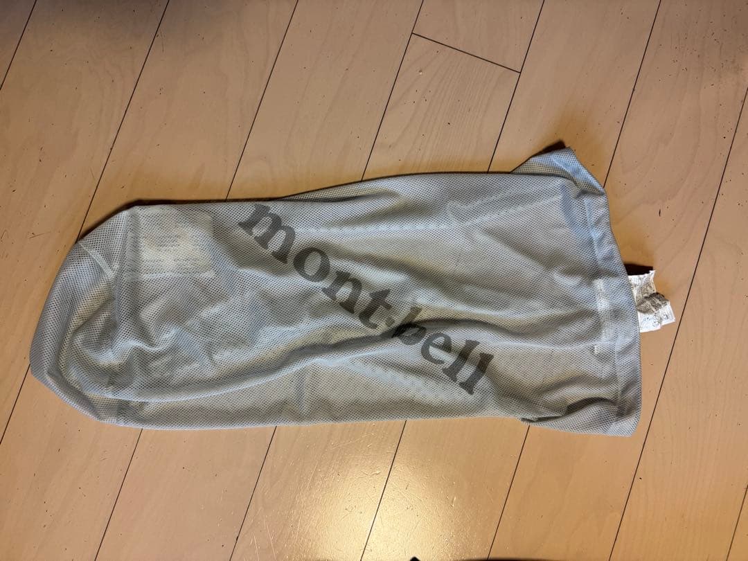 【美品】モンベル シームレス ダウンハガー800 #3 青 1121401