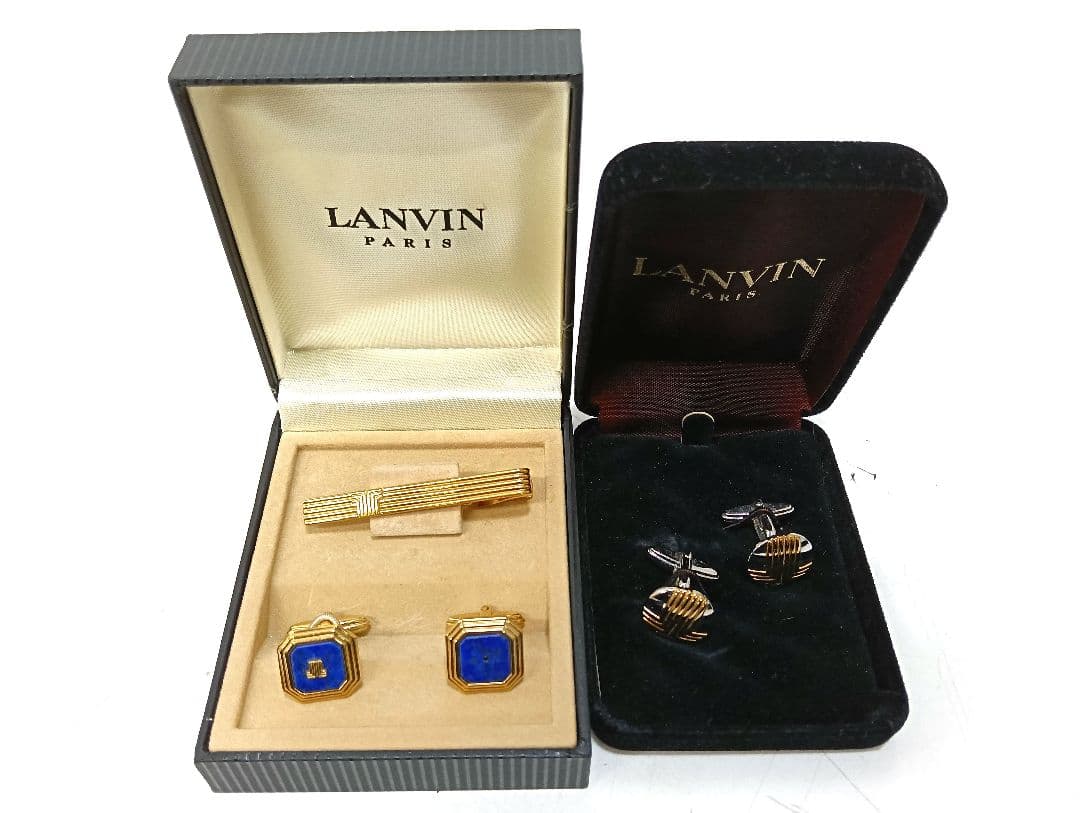 12-9-2 カフス ネクタイピン セット Dior BALLY LANVIN-ネット