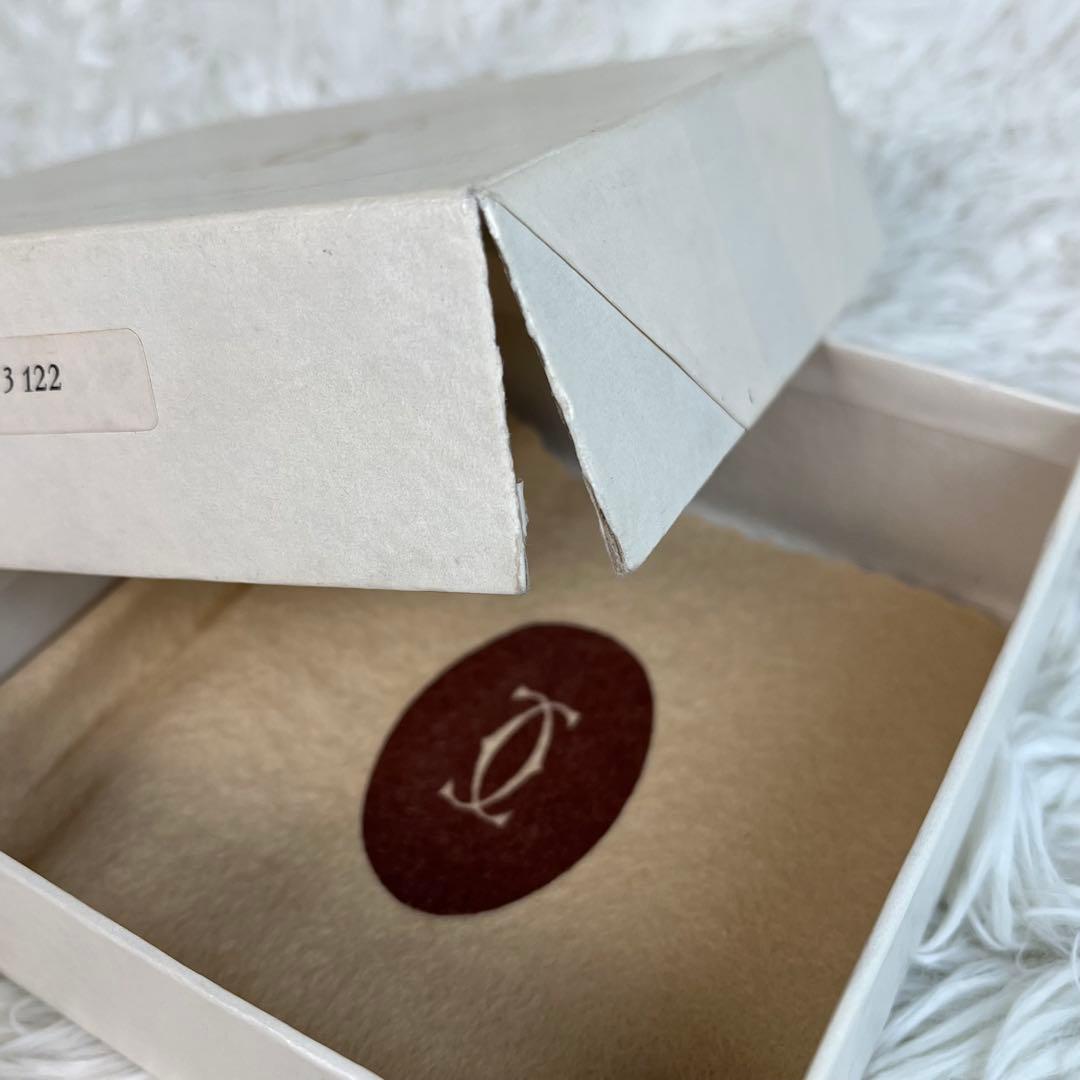 美品　Cartier ベルト　レザー　マストライン　ボルドー　シルバー　ゴールド