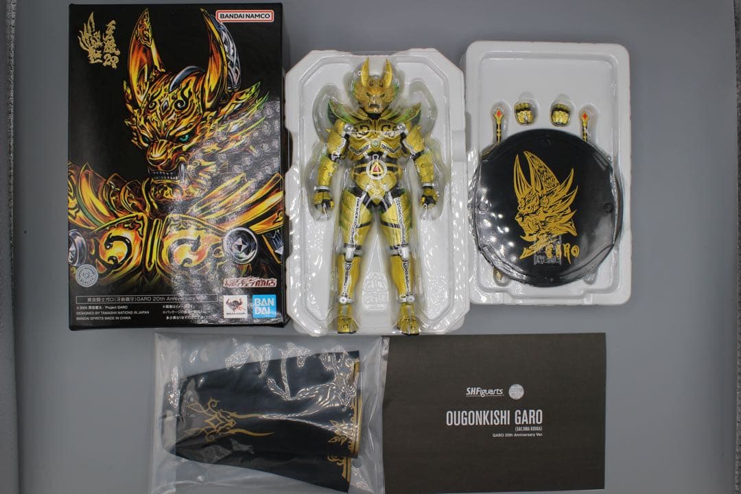 S.H.Figuarts 真骨頂 黄金騎士ガロ （冴島鋼牙）20th 牙狼