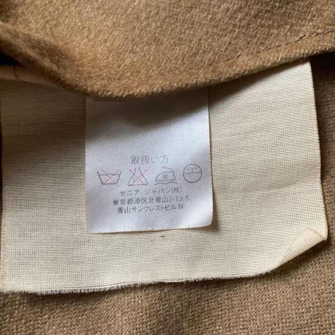 エルメネジルドゼニア カシミヤ100% コート ステンカラー 90s