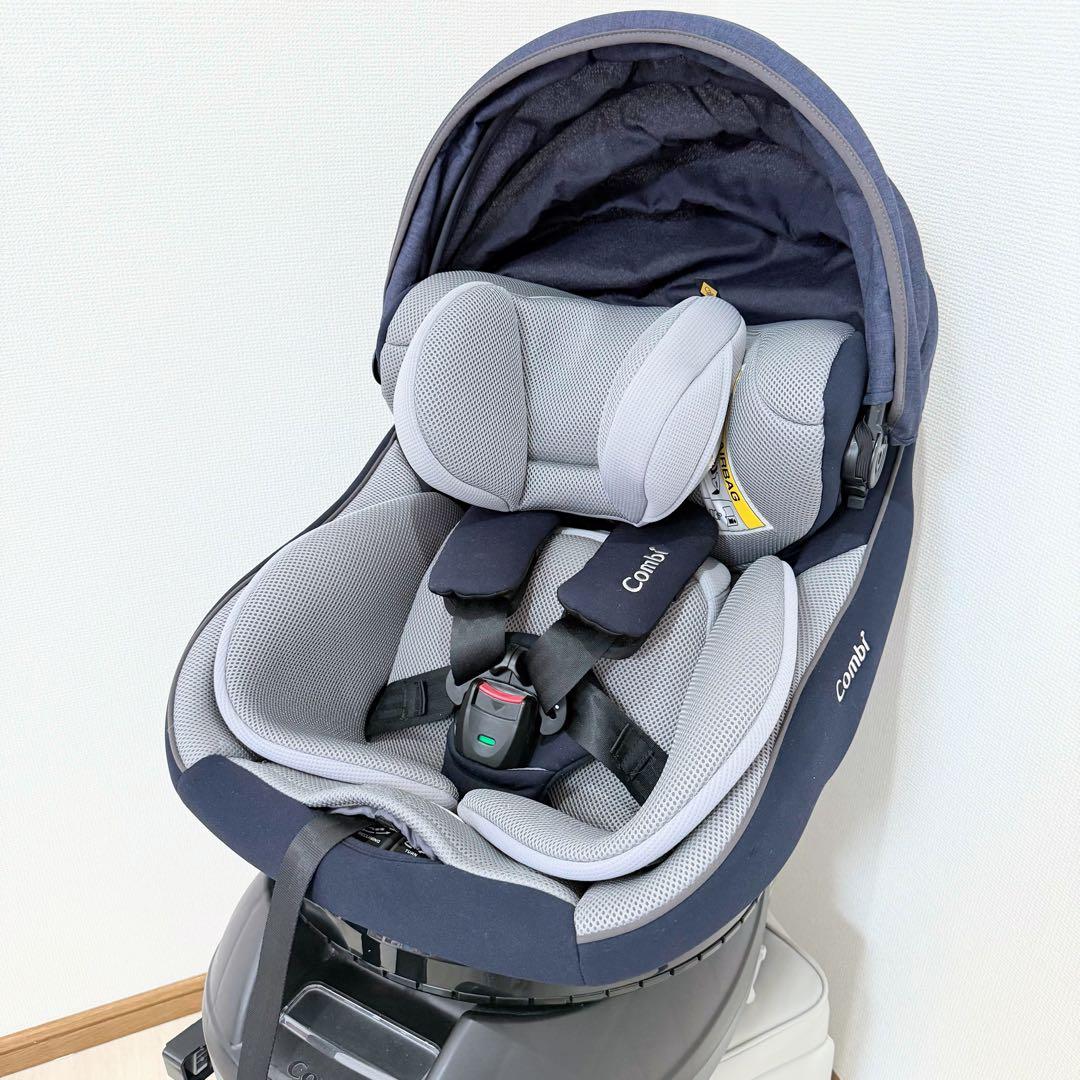 【極美品】Combi コンビ クルムーヴ アドバンス エッグショックISOFIX