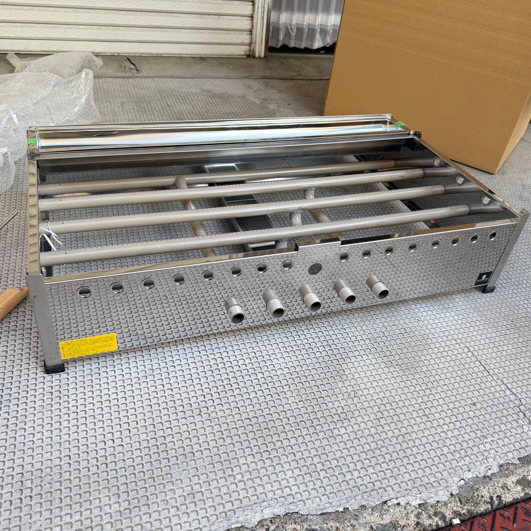 ☆ポポ☆様専用 業務用 大判焼機 銅板 プロパンガス用 20個焼40穴OK-40