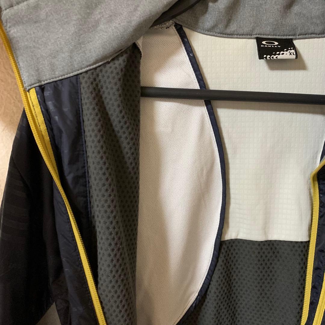 さ*と様 OAKLEY 上下セットゴルフウェア長袖フルジップ ジャケット＆パンツ
