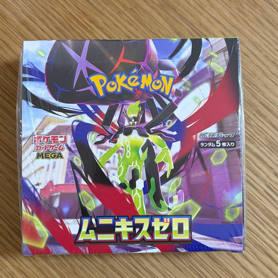 シュリンク付き ポケモンカード ムニキスゼロ 未開封BOX ポケカ