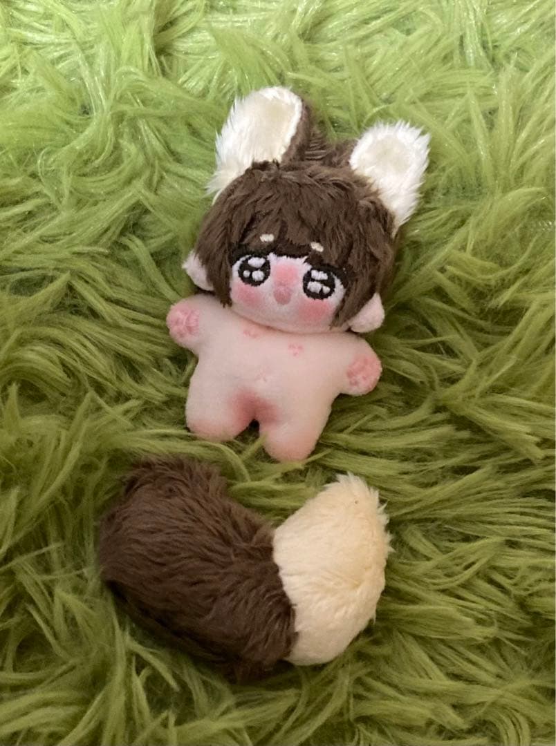 自作ぬいぐるみ・チョコパフェの男の子